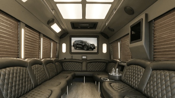 hammond 20 passenger party bus